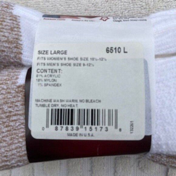 Socks . Heavyweight Steel Toe Cold Weather Mid-Calf Work Socks . Fox River #6510 - Picture 4 of 4